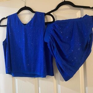 QOS Rhinestone Athletic Set